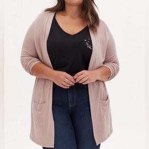 Nwot Torrid open front cardigan